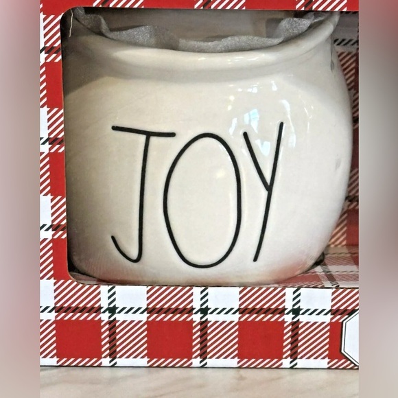 Rae Dunn by Magenta Sugar & Creamer Joy Wish Boxed Holiday Christmas Gift Set - Picture 4 of 6